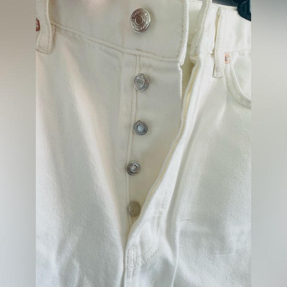 The Lasso Jean in White Free People Size 31 - Picture 8 of 15